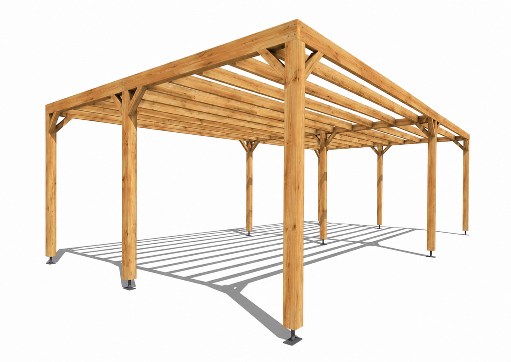 La Pergola en Bois renforcée