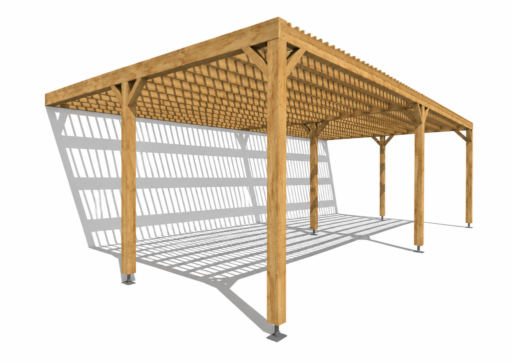 La Pergola en Bois renforcée