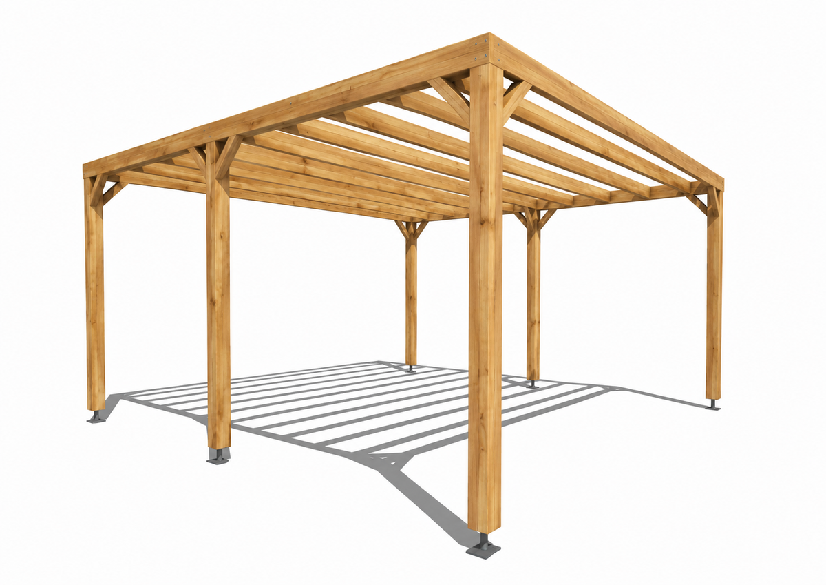 La Pergola en Bois renforcée