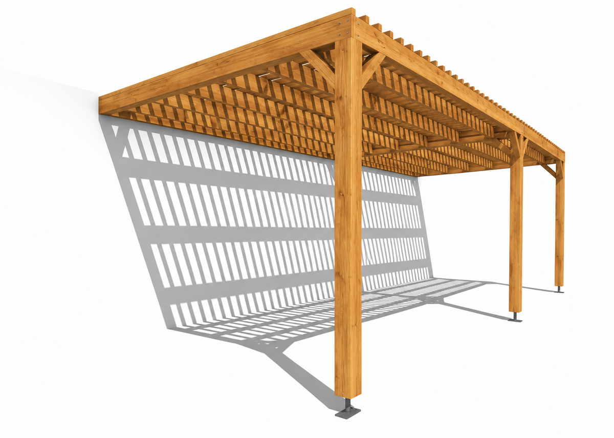 La Pergola en Bois renforcée