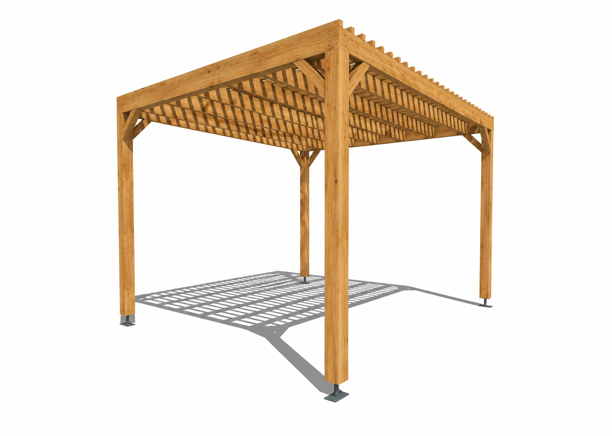 La Pergola en Bois renforcée