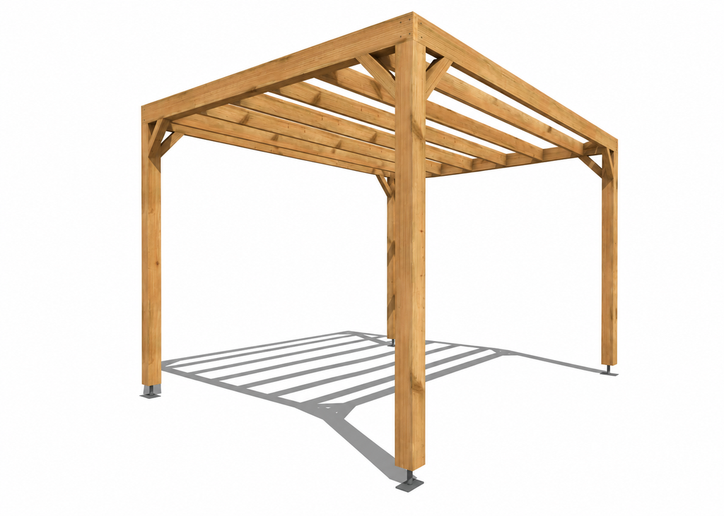 La Pergola en Bois renforcée