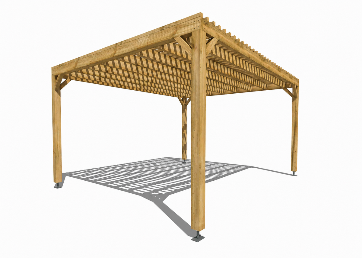 La Pergola en Bois renforcée