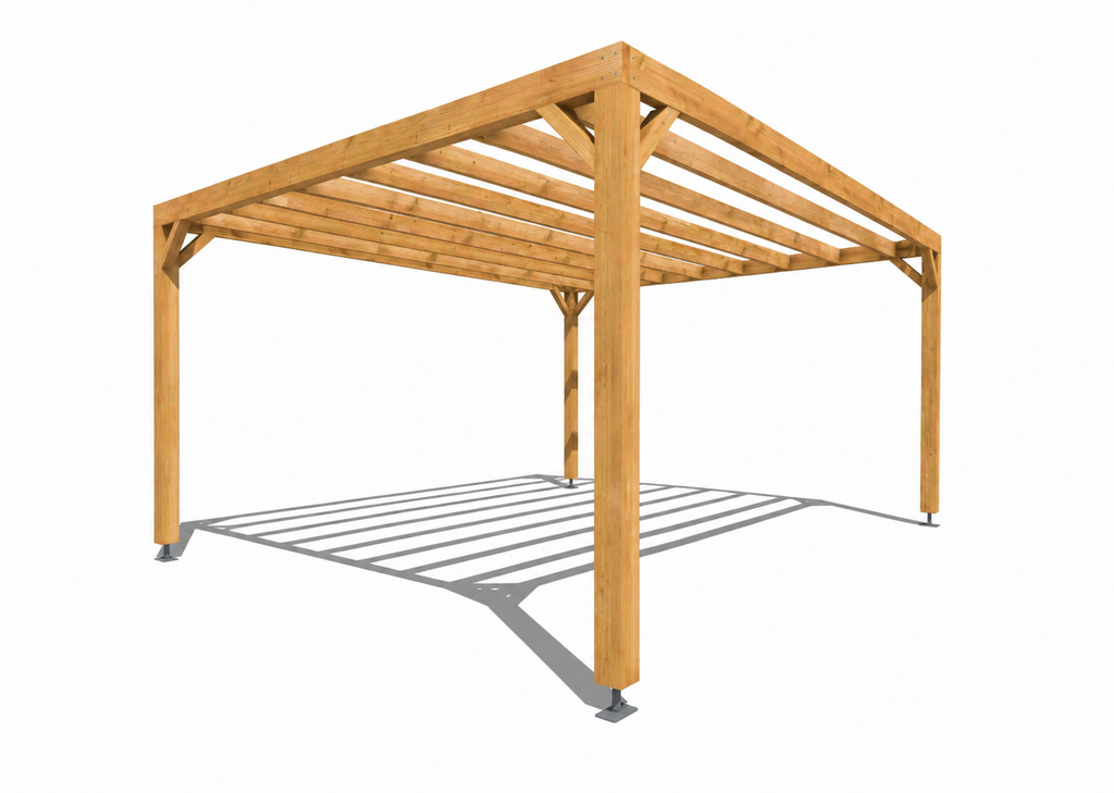 La Pergola en Bois renforcée