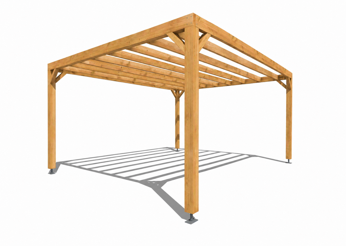 La Pergola en Bois renforcée