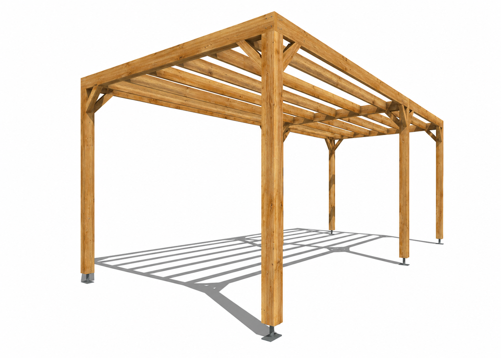 La Pergola en Bois renforcée