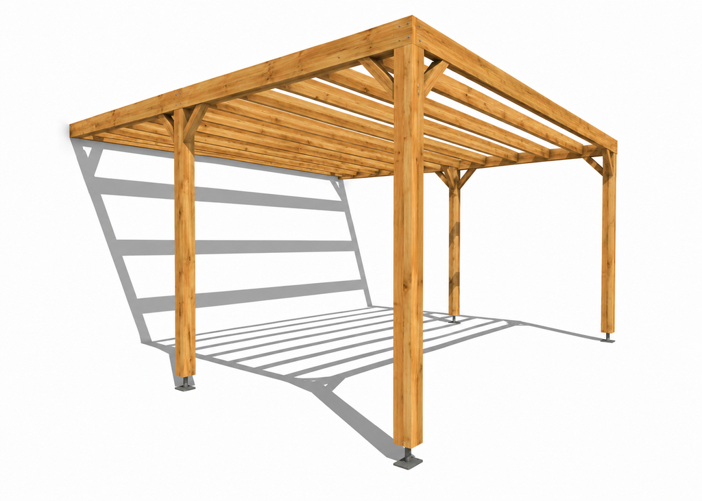 La Pergola en Bois renforcée