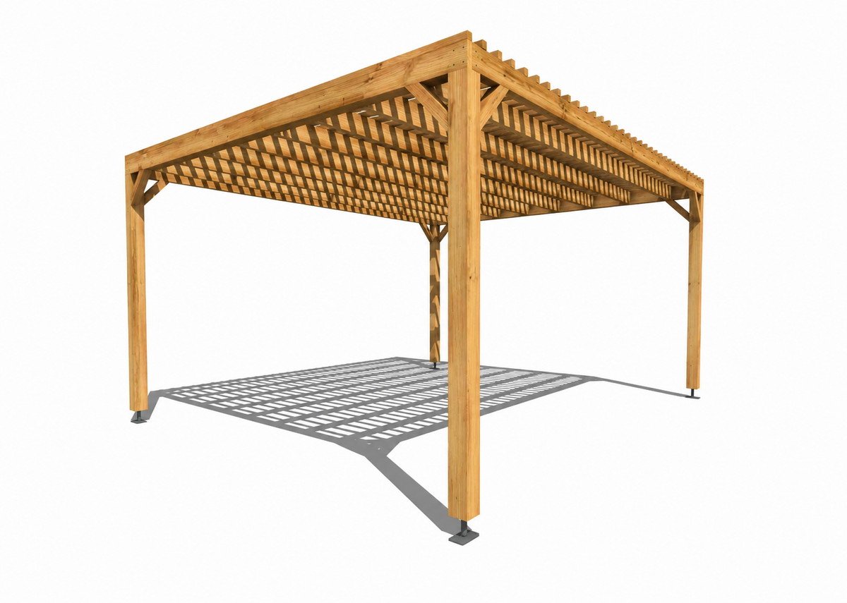 La Pergola en Bois renforcée